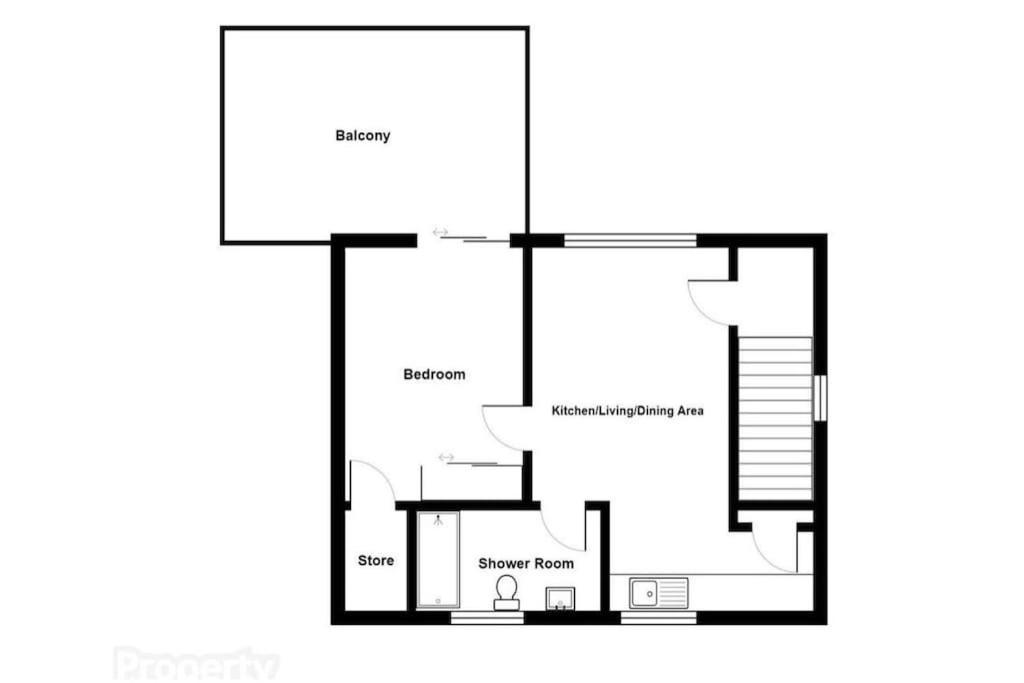 Skippingstone Beach Loft With Amazing Sea Views Bangor  Exterior foto